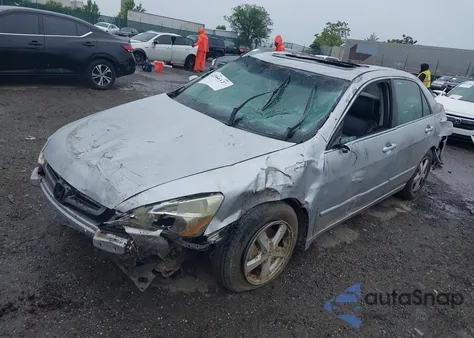 2003 Honda Accord 2.4 Ex z USA, uszkodzony, nr VIN 1HGCM56663A109525